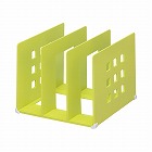 仕切りラック　Ｌサイズ　黄緑