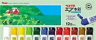 ポリチューブ入り　エフ水彩絵の具　１２色×５