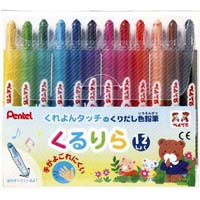 色鉛筆　くるりら　１２色×２