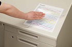 デスクマット　透明／薄手　下敷無　６００×４５０