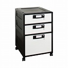 オフィスキャビネット　浅２深１段