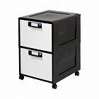 オフィスキャビネット　深２段