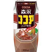 森永ココアプリズマパック　２００ｍｌ　２４本