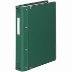 バインダーＭＰ　Ｂ５縦２００枚収容　総布貼　緑４冊