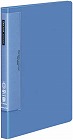 クリヤーブックＷＣ　固定式Ａ４縦４０Ｐ青４冊