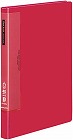 クリヤーブックＷＣ　固定式Ａ４縦４０Ｐ赤４冊
