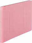 フラットファイル背補強タイプＡ４横　ピンク１００冊