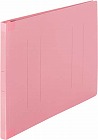 フラットファイル背補強タイプＢ４横　ピンク１００冊
