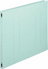 フラットファイル樹脂とじ具　Ａ３横　青　１００冊
