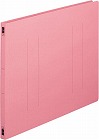 フラットファイル樹脂とじ具　Ａ３横　桃　１００冊