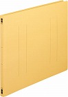 フラットファイル樹脂とじ具　Ａ３横　黄　１００冊