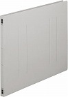フラットファイル樹脂とじ具　Ａ３横　灰　１００冊