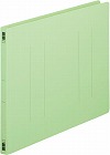 フラットファイル樹脂とじ具　Ｂ４横　緑　１００冊