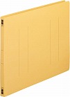 フラットファイル樹脂とじ具　Ｂ４横　黄　１００冊