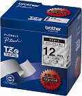 ピータッチ　ラミネート透明テープ１２ｍｍ黒文字５個