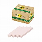 ポストイット　再生紙ふせん７５×１２．５　桃２０冊