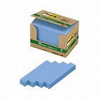 ポストイット　再生紙ふせん７５×１２．５　青２０冊