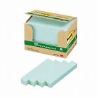 ポストイット　再生紙ふせん７５×１２．５　緑２０冊
