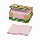 ポストイット　再生紙ノート７５×５０　ピンク１０冊