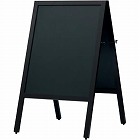 Ａ型スタンド黒板　ダークブラウン　幅５００×４
