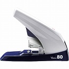 バイモ８０　８０枚とじフラットホッチキス　ホワイト