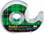 スコッチ　メンディングテープ小巻　カッター付×５