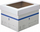 はかどる収納ボックス　ブルー　１０個入