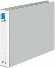 リングファイル貼り表紙　銀Ａ４横背幅４５ｍｍ４冊