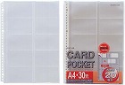 カードポケット　２０名　１００枚入