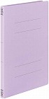 フラットファイルＶ樹脂とじ具　Ａ４縦　紫　３０冊