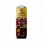 天然水アイスコーヒー　無糖　１０００ｍｌ　１２本