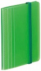 カードホルダー＜ノビータ＞ミニタイプ黄緑×１０冊