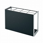 アルミフレーム　折りたたみ傘立て　４８本用