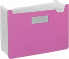 ドキュメントスタンドＡ４ヨコ１３Ｐ　ピンク　３冊入