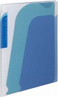 ポケットブック＜ノビータ＞４Ｐチャック付　青　５冊