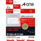 ハイグレードラベル　兼用１２面四辺余白角丸１００枚