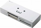 カードリーダー　ＵＳＢ２．０　ケーブル収納　白×３