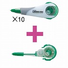 修正テープモノＰＸＮ幅４．２ｍｍ本体１０個詰替１個