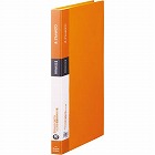 シンプリーズクリアーＦ固定式Ａ４縦４０Ｐ橙