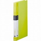 シンプリーズクリアーＦ固定式Ａ４縦４０Ｐ黄緑