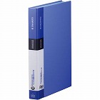 シンプリーズクリアーＦ固定式Ａ４縦６０Ｐ青