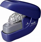 針なしホッチキス　ペーパークリンチ６枚とじ青２個