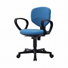 ＢＩＴ‐ＥＸチェア　肘付　ブルー