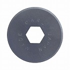 ディスクカッター替刃　フッ素丸刃