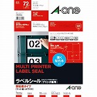 強粘着　紙ラベル　兼用　Ａ４　４面　１８枚