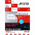 強粘着　紙ラベル　兼用　Ａ４　２１面　１８枚