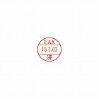 日付印プチコールＰＲＯ１５　記帳用　ＦＡＸ済