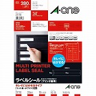 キレイにはがせるラベル　兼用　細長２８面　１０枚