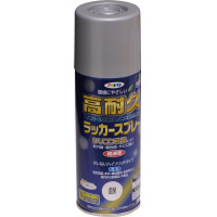 高耐久ラッカースプレー　銀　３００ｍｌ