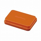 シヤチハタスタンプ台（油性顔料）小型　朱色